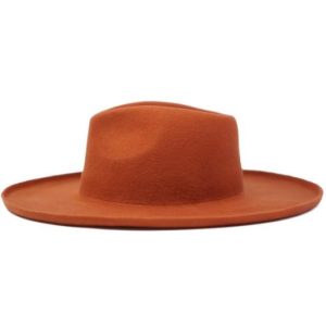 Andouille Burnt Orange Wide Brim Hat